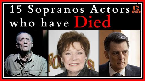 sopranos cast members who have died.